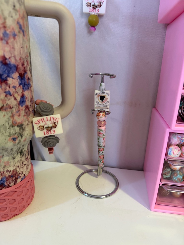 Stanley x CALIA 40oz Quencher Tumbler Olive Eden with Bridgerton Accessories